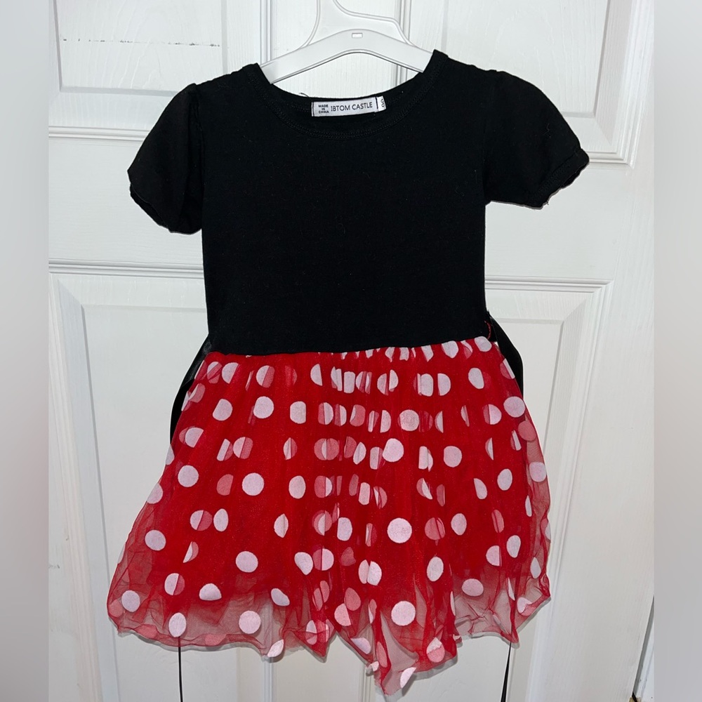 Minnie Mouse dress - Size 2T